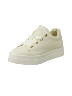 Leren Sneakers "Avona" Crème -Gstar Kleding Winkel gant footwear leren sneakers avona creme 1
