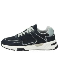 Leren Sneakers "Carst" Donkerblauw -Gstar Kleding Winkel gant footwear leren sneakers carst donkerblauw 1