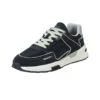 Leren Sneakers "Carst" Donkerblauw