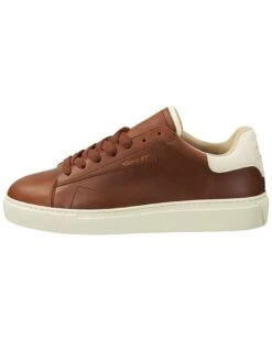 Leren Sneakers "Mc Julien" Cognackleurig -Gstar Kleding Winkel gant footwear leren sneakers mc julien cognackleurig 1
