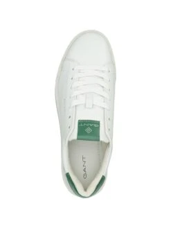 Leren Sneakers "Mc Julien" Wit/groen -Gstar Kleding Winkel gant footwear leren sneakers mc julien wit groen 4