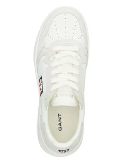 Leren Sneakers "Yinsy" Wit/crème -Gstar Kleding Winkel gant footwear leren sneakers yinsy wit creme 3