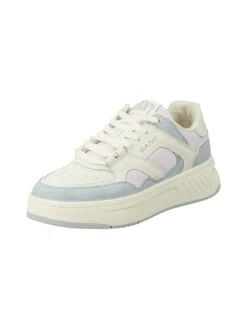 Leren Sneakers "Yinsy" Wit/lichtblauw -Gstar Kleding Winkel gant footwear leren sneakers yinsy wit lichtblauw 1