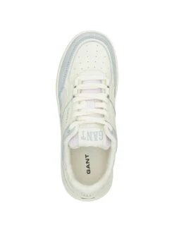 Leren Sneakers "Yinsy" Wit/lichtblauw -Gstar Kleding Winkel gant footwear leren sneakers yinsy wit lichtblauw 4