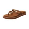 Leren Teenslippers "Lazily" Cognackleurig -Gstar Kleding Winkel gant footwear leren teenslippers lazily cognackleurig