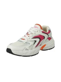 Sneakers "Mardii" Wit/roze/oranje -Gstar Kleding Winkel gant footwear sneakers mardii wit roze oranje 1