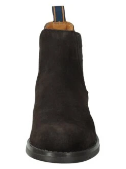 Gant Leren Chelseaboots "Brookly" Donkerbruin -Gstar Kleding Winkel gant leren chelseaboots brookly donkerbruin 2