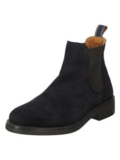 Gant Leren Chelseaboots "Brookly" Zwart -Gstar Kleding Winkel gant leren chelseaboots brookly zwart 1