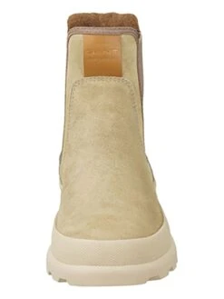 Gant Leren Chelseaboots "Frenny" Taupe -Gstar Kleding Winkel gant leren chelseaboots frenny taupe 2