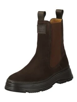 Gant Leren Chelseaboots "Janebi" Donkerbruin -Gstar Kleding Winkel gant leren chelseaboots janebi donkerbruin 1