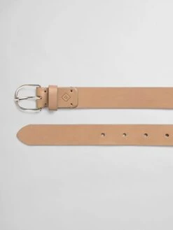 Gant Leren Riem Beige -Gstar Kleding Winkel gant leren riem beige 1