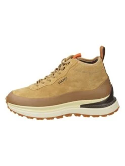 Gant Leren Sneakers "Cazidy" Camel
