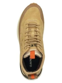 Gant Leren Sneakers "Cazidy" Camel -Gstar Kleding Winkel gant leren sneakers cazidy camel 4