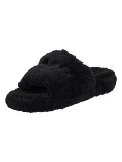 Gant Pantoffels "Homesy" Zwart -Gstar Kleding Winkel gant pantoffels homesy zwart 1