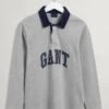 Gant Poloshirt Lichtgrijs -Gstar Kleding Winkel gant poloshirt lichtgrijs