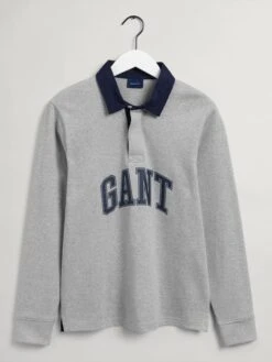 Gant Poloshirt Lichtgrijs