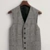 Gant Wollen Gilet Grijs -Gstar Kleding Winkel gant wollen gilet grijs