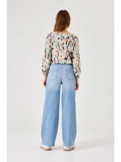 Garcia Longsleeve Beige/meerkleurig -Gstar Kleding Winkel garcia longsleeve beige meerkleurig 2