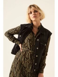 Garcia Spijkervest Antraciet -Gstar Kleding Winkel garcia spijkervest antraciet 3