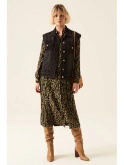 Garcia Spijkervest Antraciet -Gstar Kleding Winkel garcia spijkervest antraciet 4