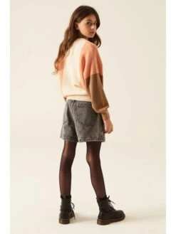 Garcia Trui Crème/lichtbruin -Gstar Kleding Winkel garcia trui creme lichtbruin 1