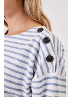 Garcia Trui Lichtblauw/wit -Gstar Kleding Winkel garcia trui lichtblauw wit 3