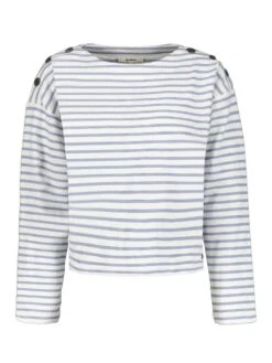 Garcia Trui Lichtblauw/wit -Gstar Kleding Winkel garcia trui lichtblauw wit 4