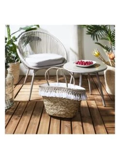 Strandtas Naturel - (B)51 X (H)48 X (D)19 Cm -Gstar Kleding Winkel garden spirit strandtas naturel b 51 x h 48 x d 19 cm 1