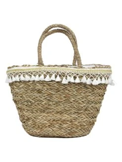 Strandtas Naturel - (B)51 X (H)48 X (D)19 Cm -Gstar Kleding Winkel garden spirit strandtas naturel b 51 x h 48 x d 19 cm 2