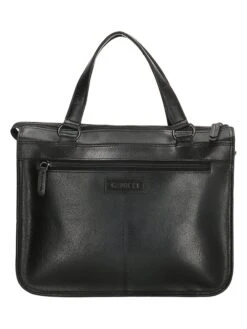 Leren Laptoptas "Elisa" Zwart - (B)33 X (H)27 X (D)7,5 Cm -Gstar Kleding Winkel genicci leren laptoptas elisa zwart b 33 x h 27 x d 7 5 cm 4