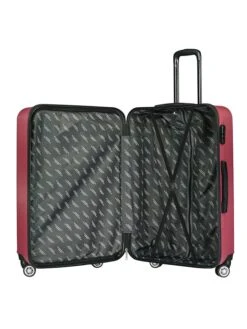 GEOGRAPHICAL NORWAY 3-delige Hardcase-trolleyset "Solar" Lichtroze -Gstar Kleding Winkel geographical norway 3 delige hardcase trolleyset solar lichtroze 5