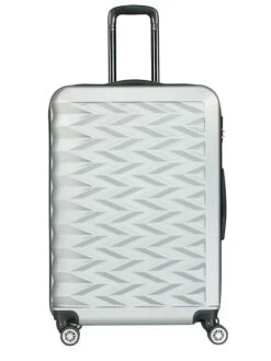 GEOGRAPHICAL NORWAY 3-delige Hardcase-trolleyset "Solar" Zilverkleurig -Gstar Kleding Winkel geographical norway 3 delige hardcase trolleyset solar zilverkleurig 2