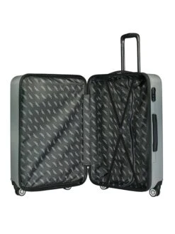 GEOGRAPHICAL NORWAY 3-delige Hardcase-trolleyset "Solar" Zilverkleurig -Gstar Kleding Winkel geographical norway 3 delige hardcase trolleyset solar zilverkleurig 5