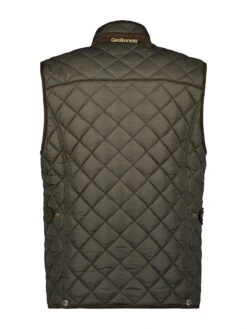 GEOGRAPHICAL NORWAY Doorgestikte Bodywarmer "Abrador" Olijfgroen -Gstar Kleding Winkel geographical norway doorgestikte bodywarmer abrador olijfgroen 1