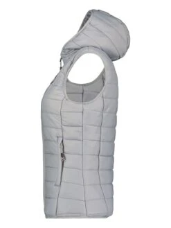 GEOGRAPHICAL NORWAY Doorgestikte Bodywarmer "Vatika" Grijs -Gstar Kleding Winkel geographical norway doorgestikte bodywarmer vatika grijs 3