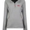 GEOGRAPHICAL NORWAY Fleece Trui "Ulyssia" Lichtgrijs -Gstar Kleding Winkel geographical norway fleece trui ulyssia lichtgrijs