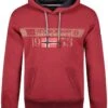 GEOGRAPHICAL NORWAY Hoodie "Fastlife" Rood -Gstar Kleding Winkel geographical norway hoodie fastlife rood