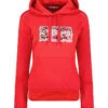 GEOGRAPHICAL NORWAY Hoodie "Feratia" Rood