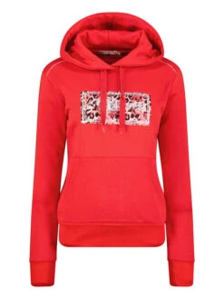 GEOGRAPHICAL NORWAY Hoodie "Feratia" Rood