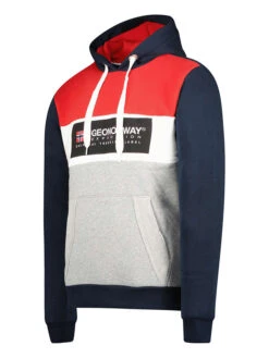 GEOGRAPHICAL NORWAY Hoodie "Golem" Donkerblauw -Gstar Kleding Winkel geographical norway hoodie golem donkerblauw 1