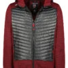 GEOGRAPHICAL NORWAY Hybride Jas "Torcula" Rood/grijs -Gstar Kleding Winkel geographical norway hybride jas torcula rood grijs