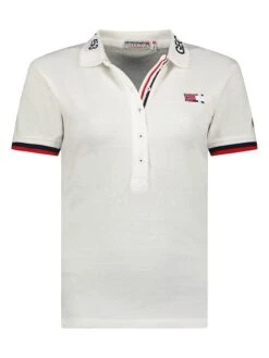 GEOGRAPHICAL NORWAY Poloshirt "Kanolet" Wit