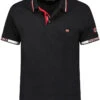 GEOGRAPHICAL NORWAY Poloshirt "Kauge" Zwart