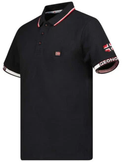 GEOGRAPHICAL NORWAY Poloshirt "Kauge" Zwart -Gstar Kleding Winkel geographical norway poloshirt kauge zwart 2