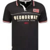 GEOGRAPHICAL NORWAY Poloshirt "Kerato" Zwart -Gstar Kleding Winkel geographical norway poloshirt kerato zwart