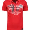 GEOGRAPHICAL NORWAY Poloshirt "Kerry" Rood -Gstar Kleding Winkel geographical norway poloshirt kerry rood