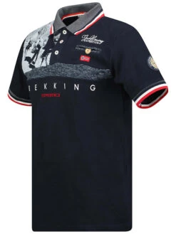 GEOGRAPHICAL NORWAY Poloshirt "Kevyn" Donkerblauw -Gstar Kleding Winkel geographical norway poloshirt kevyn donkerblauw 2