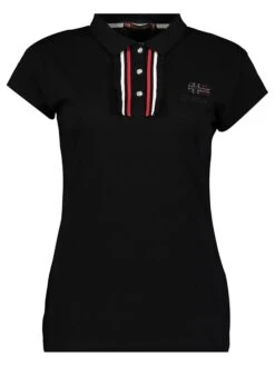 GEOGRAPHICAL NORWAY Poloshirt "Kiwana" Zwart