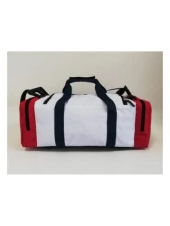 GEOGRAPHICAL NORWAY Reistas "Skin" Wit/rood/donkerblauw - (B)55 X (H)21 X (D)21 Cm -Gstar Kleding Winkel geographical norway reistas skin wit rood donkerblauw b 55 x h 21 x d 21 cm 1