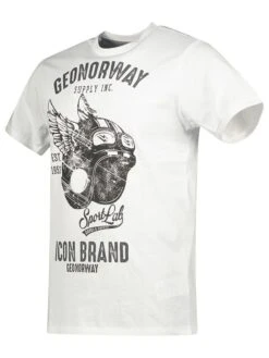 GEOGRAPHICAL NORWAY Shirt "Jarley" Wit -Gstar Kleding Winkel geographical norway shirt jarley wit 2